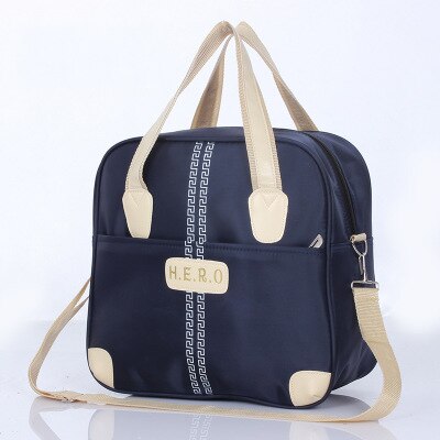 Women Trolley Luggage Rolling Suitcase Travel Hand Tie Rod Suit Casual Rolling Case Travel Bag Wheels Luggage Suitcase: Dark blue-S