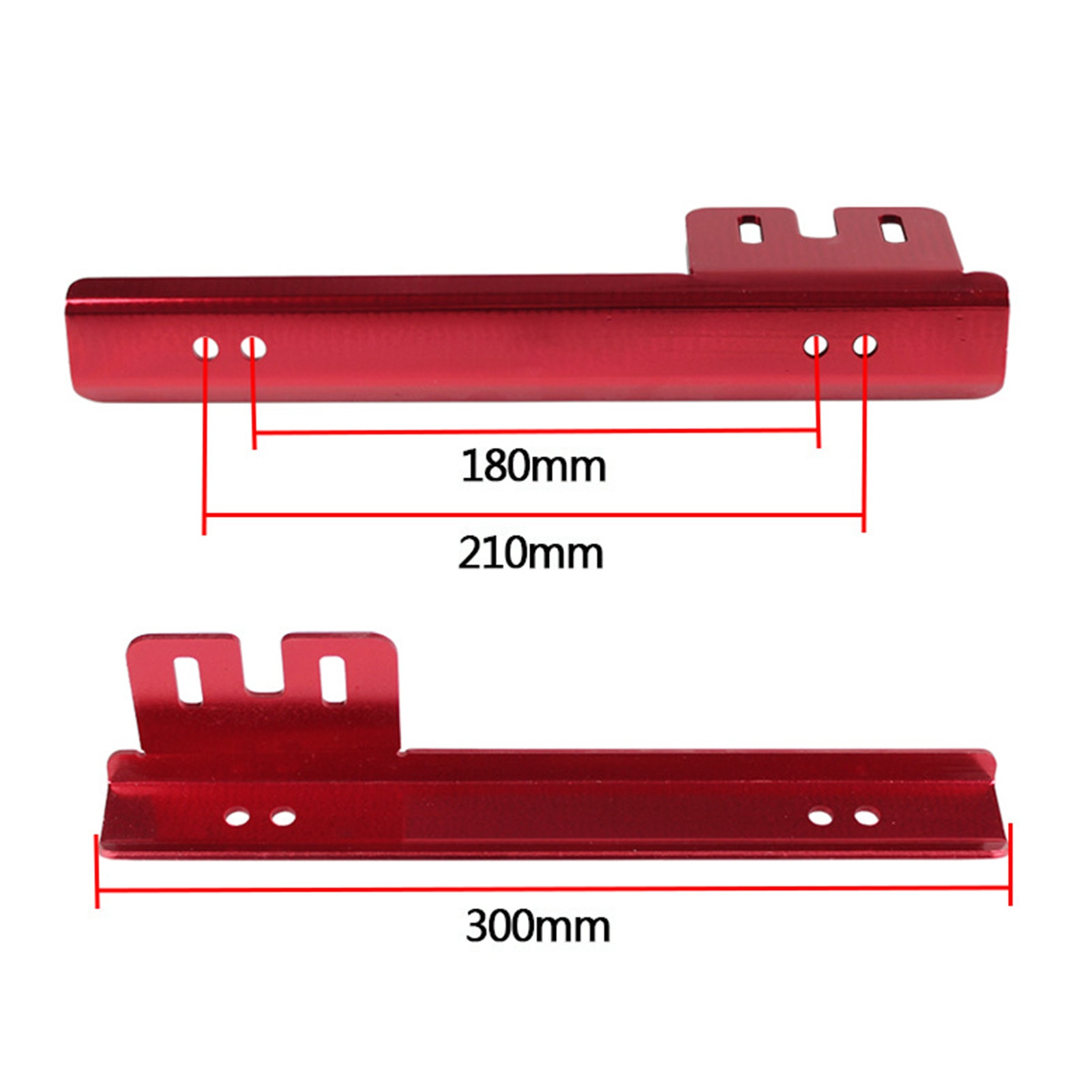 JDM Aluminum Alloy Car Number Licence Plate Frame Bracket Automotive Decoration