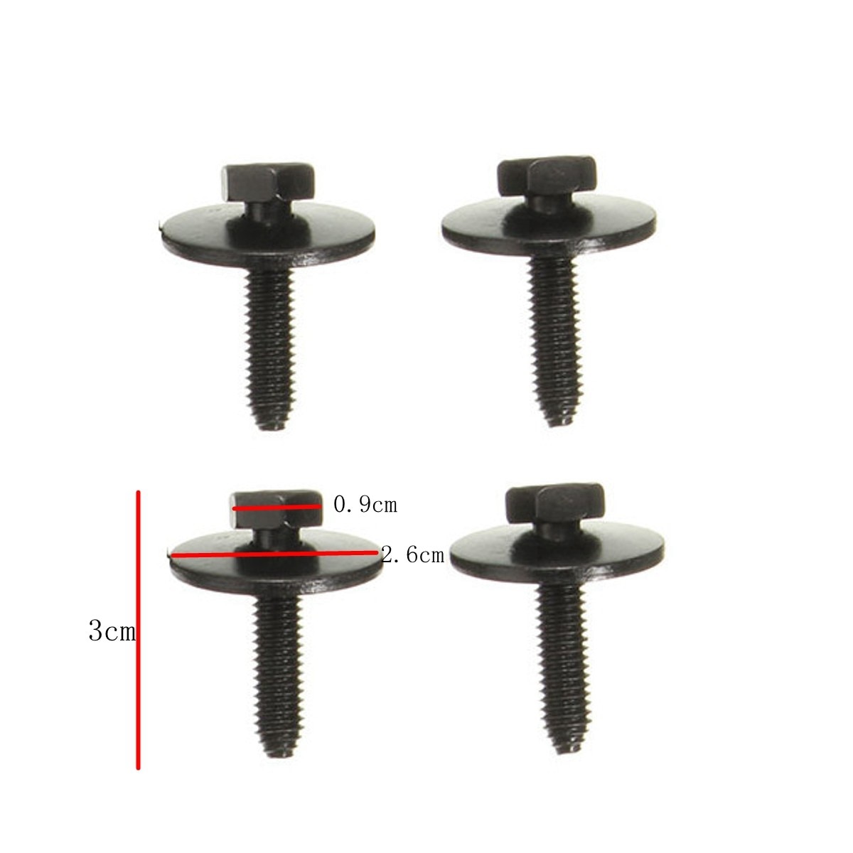 Car Engine Undertray Cover Clips Bottom Shield Guard Screws For TOYOTA/AVENSIS