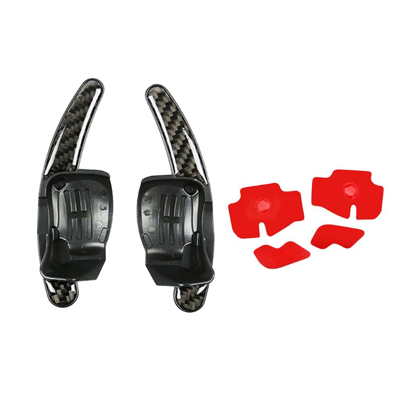 Extensión de paleta de cambio de volante de coche, engranaje de cambio directo DSG para Golf Jetta MK6 R20 CC R36, piezas de coche: Black