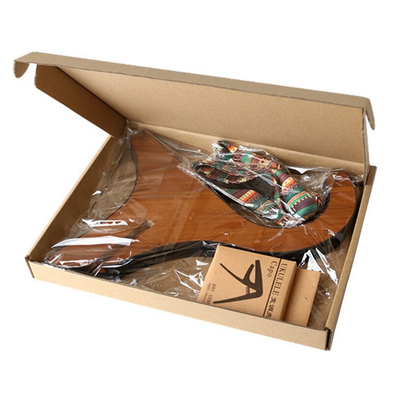 4-In-1 Ukulele Accessory Set, Ukulele Stand, Ukulele Strap, Ukulele Capo, Strings