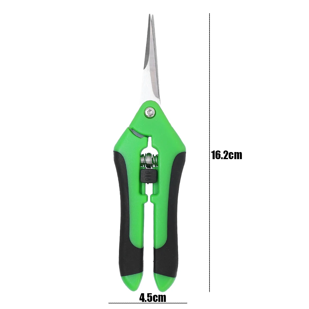 1/3Stck Gartenarbeit Beschneiden Schere Garten Schere Hand Prun Multi-verwenden Prun Scher Trauben Obst Baum wählen Topf pflücken Schere Werkzeug: Gold / 10 cm-14,9 cm