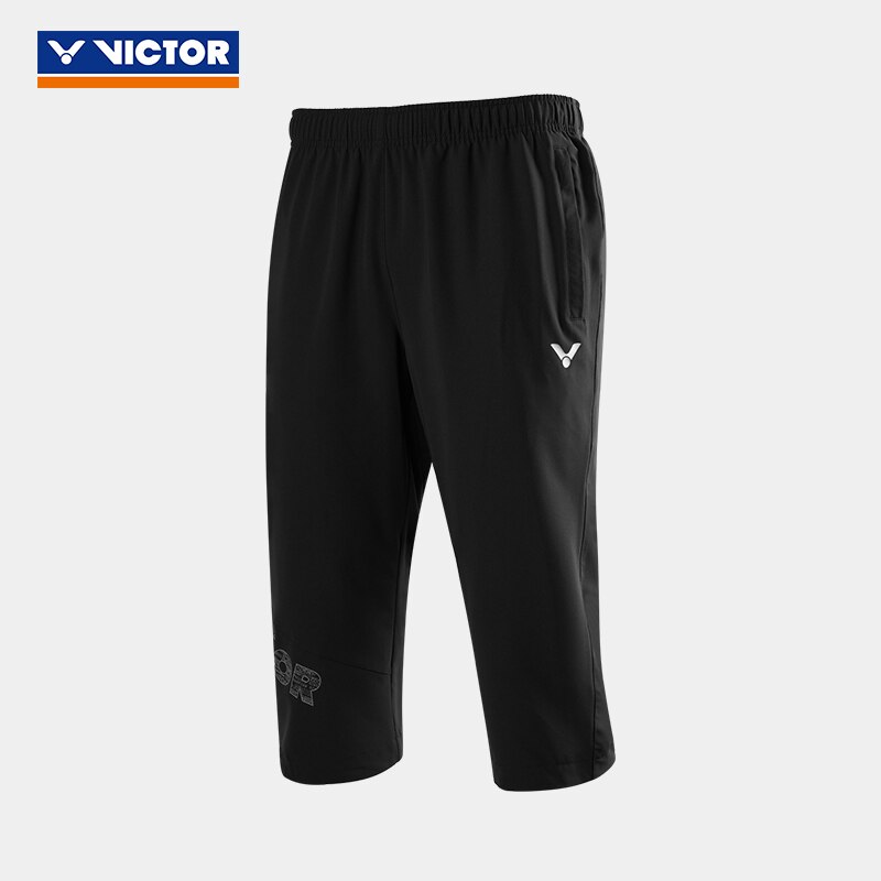 Victor 2020 novo terno badminton tecido sete calças calças esportivas R-00203 mesmo estilo para homem e mulher: L / Verde exército