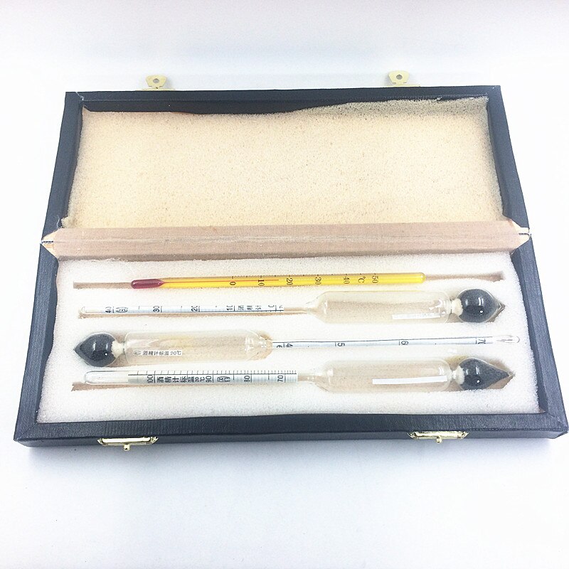 Wine Hydrometer Alcohol Meter Alcoholometer Bafome... – Grandado
