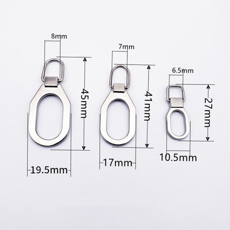 Extractor de cremallera Universal de 5 piezas, cabeza de cremallera desmontable, Kits de reparación de repuesto instantáneo para deslizador de cremallera, Kits de costura artesanal DIY