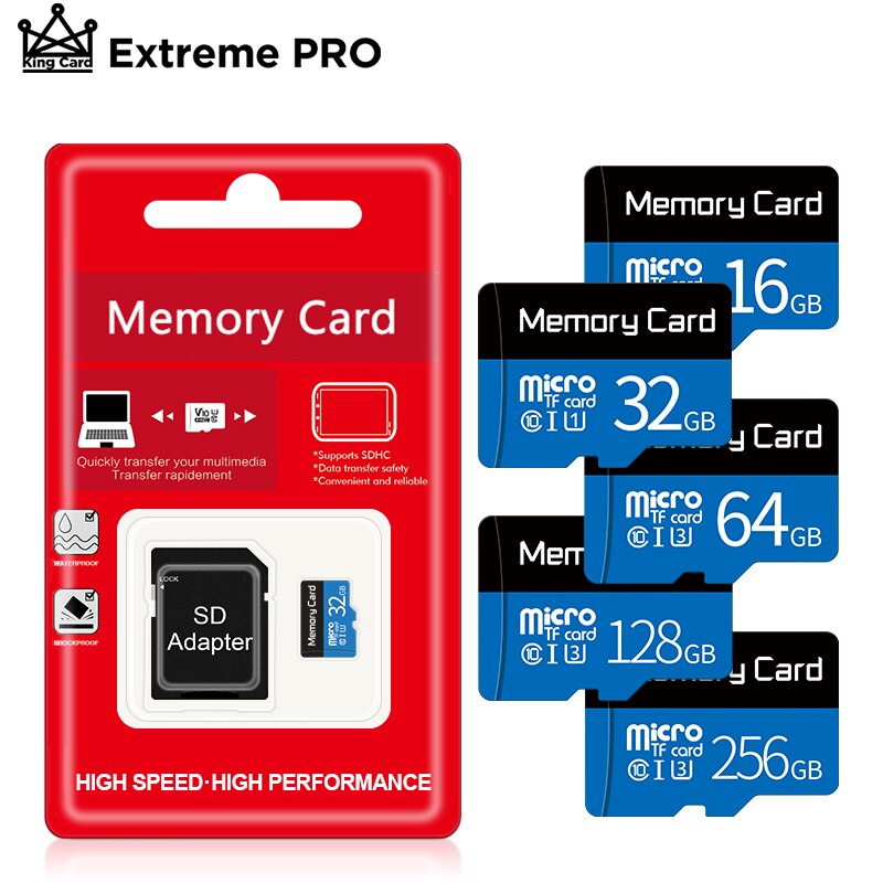 Geheugenkaart micro  sd 64gb 128gb sd kaart klasse 10 hoge lees/schrijfsnelheid 32gb 16gb cartao de memoria 4gb prijs