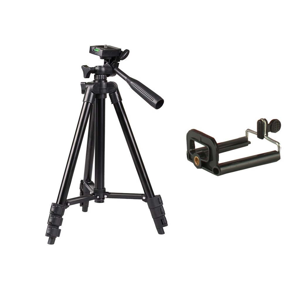 Statief Stand Mount Houder Clip Set Voor Mobiele Telefoon Video Camera voor iPhone X XR XS Max 7 Plus voor samsung A20E A90 A50 A30 S10 5G: Black 01
