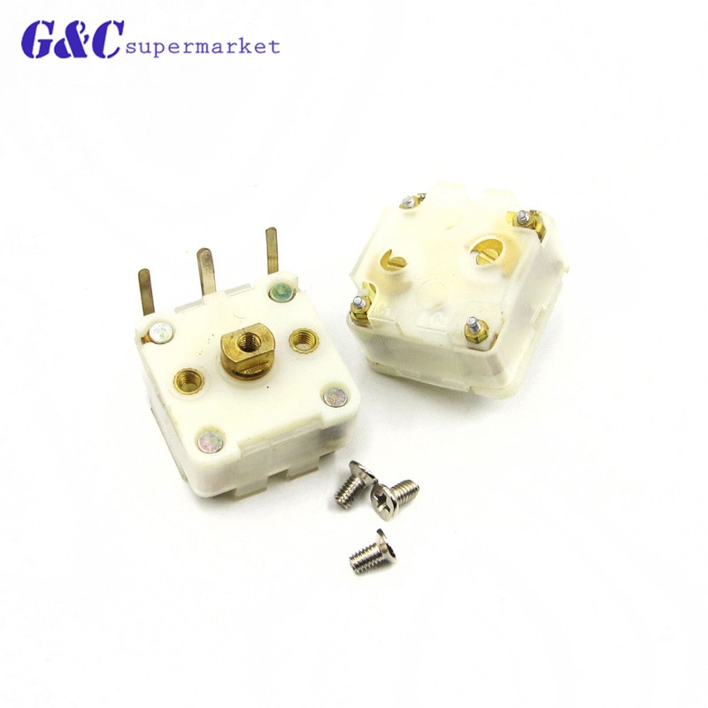 2 Pcs 223F Style Dual 20pF Variable Capacitor for FM Radio