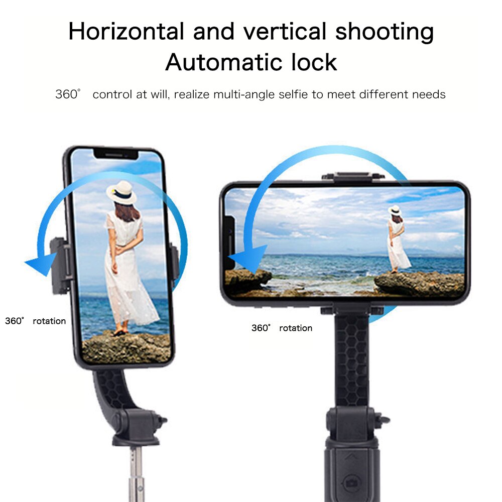 Handheld Gimbal Stabilizer Mobiele Telefoon Selfie Stok Houder Verstelbare Standaard Voor Iphone Xiaomi Redmi Huawei Samsung Android Ios