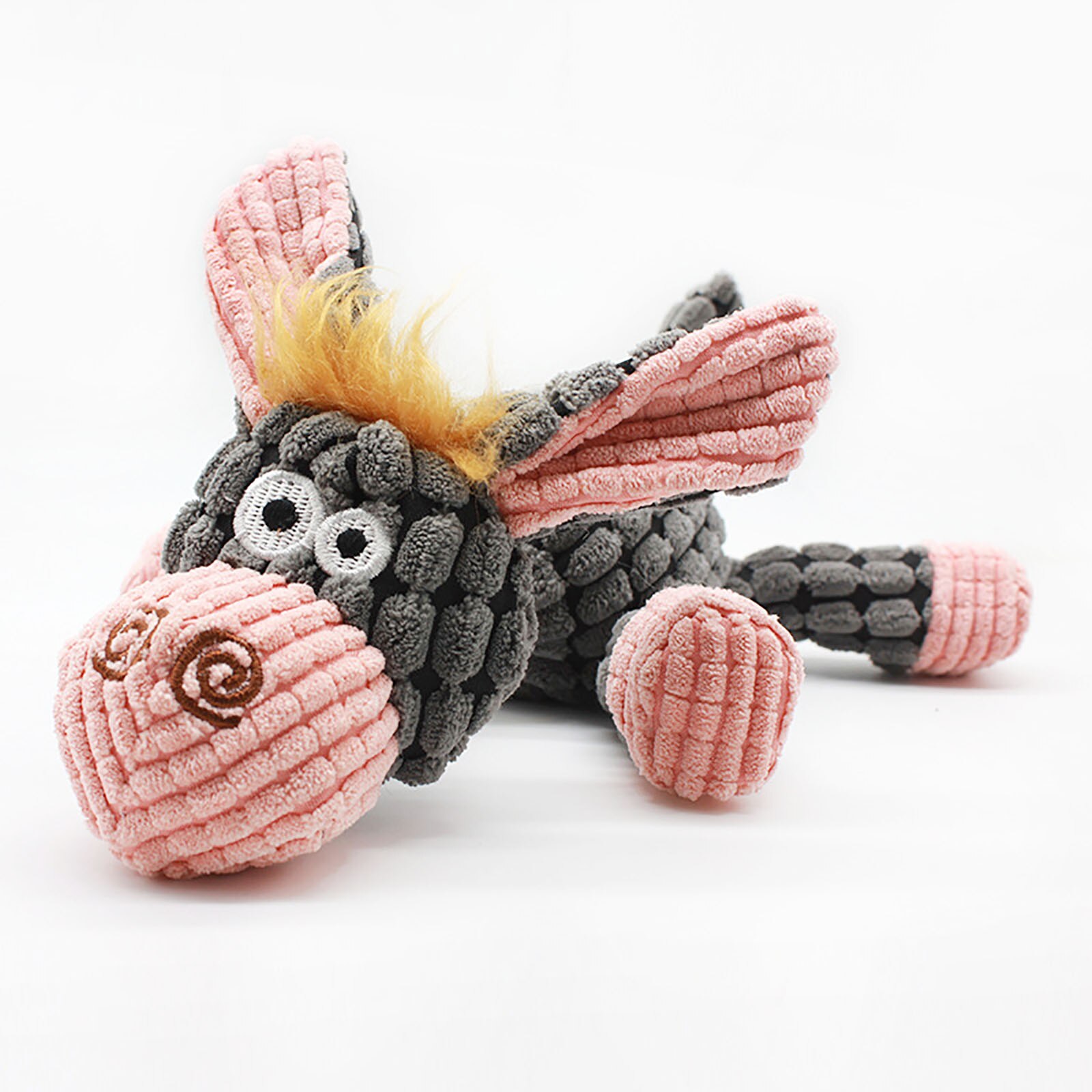 Pet Shaped Corduroy Chew Speelgoed Voor Hond Met Pieper Interactieve Speelgoed Voor Honden Puppy Speelgoed Om De Tanden Schoon