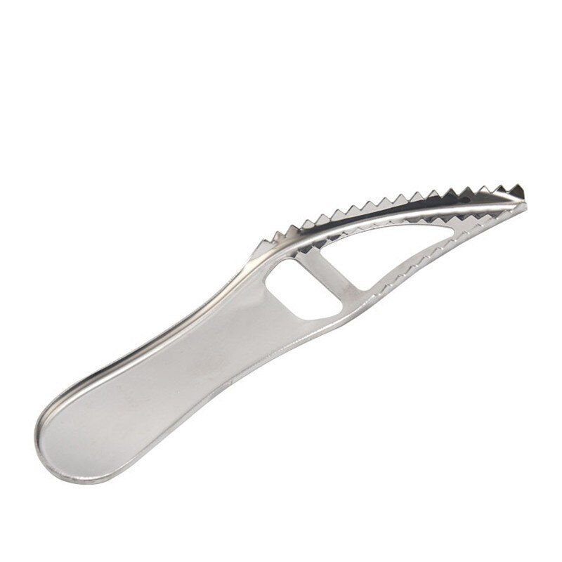 Stainless Steel Fish Scale Knife Seafood Tools Kitchen Accessories Scaler Brush Fish Scale Planer Fish Skin Scraper