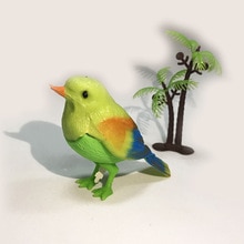 Mini Simulation Voice Control Music Bird Funny Baby Toys Morning Sing Song Toy Sounding Puzzle Educational Toys For Children