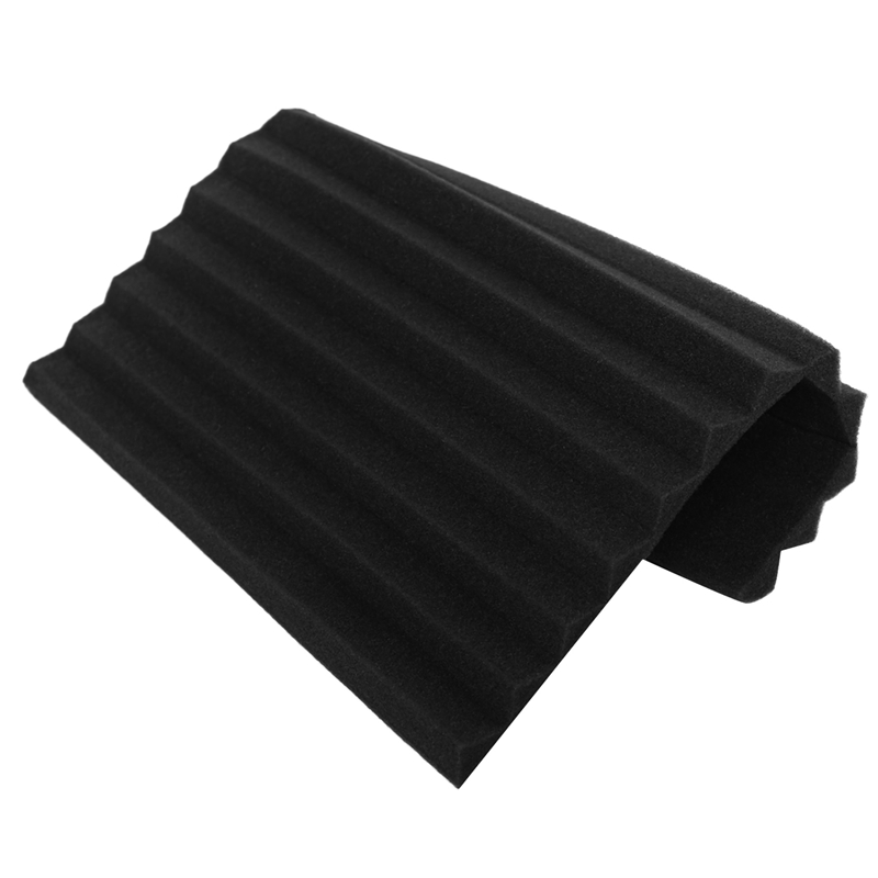 24 Pack-Akoestische Panelen Foam Techniek Spons Wiggen Geluidsisolatie Panelen 1Inch X 12 Inch X 12 Inch