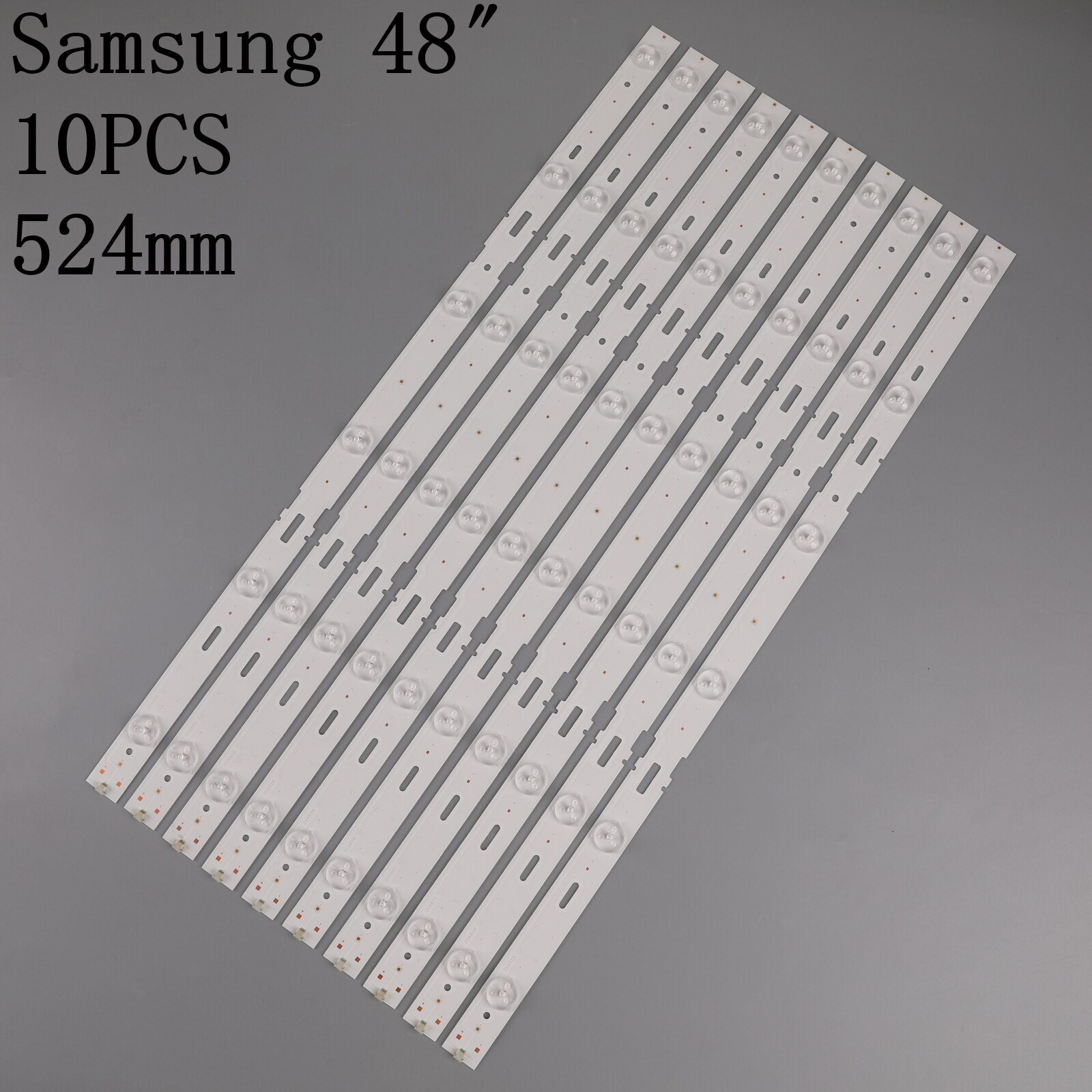 100% 10 stk/sett ledet strimler til grundig 48 tv 48 vle 5421 48 vle 5421bg lsc 480 hn 03 samsung 2013 bue 48 3228 n 1 6 rev 1.0 131209