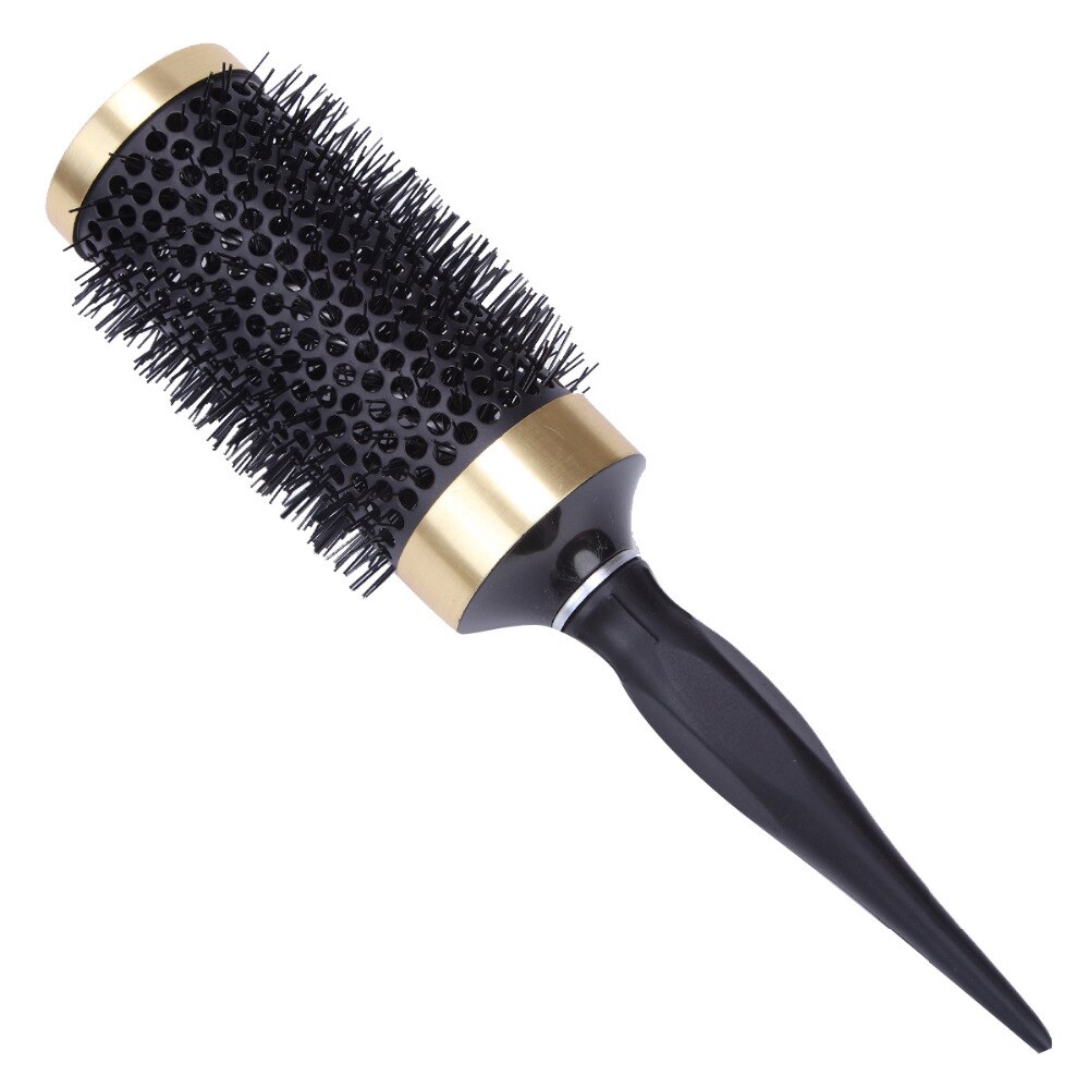 Brosse à cheveux en céramique et en Nylon, 1 pièce, résistant à la chaleur, rouleau rond, peigne à cheveux, outil pour Salon de coiffure, coiffeur