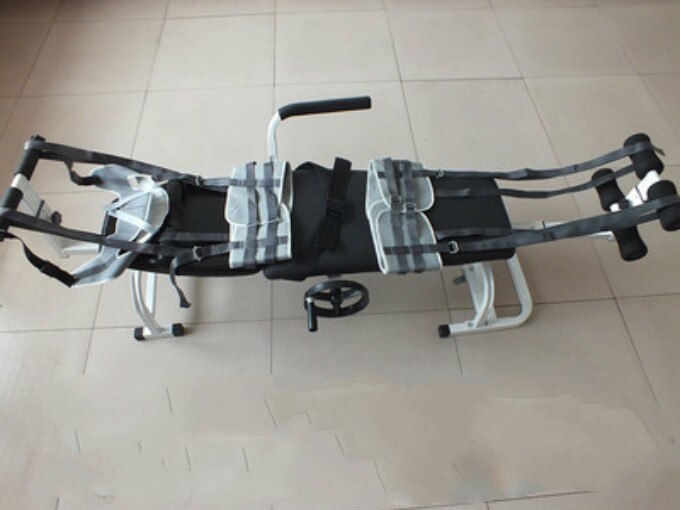 Canvas adjustable Lumbar traction belt Bed Traction Bed Body Stretch Spine Ankle Vertebra Fatigue Minor Injurie Tensioner Brace