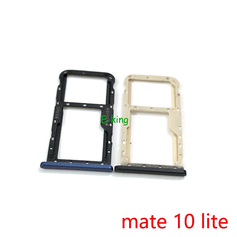 For Huawei Mate 10 Pro Lite Sim Card Slot Tray Holder Sim Card Reader Socket