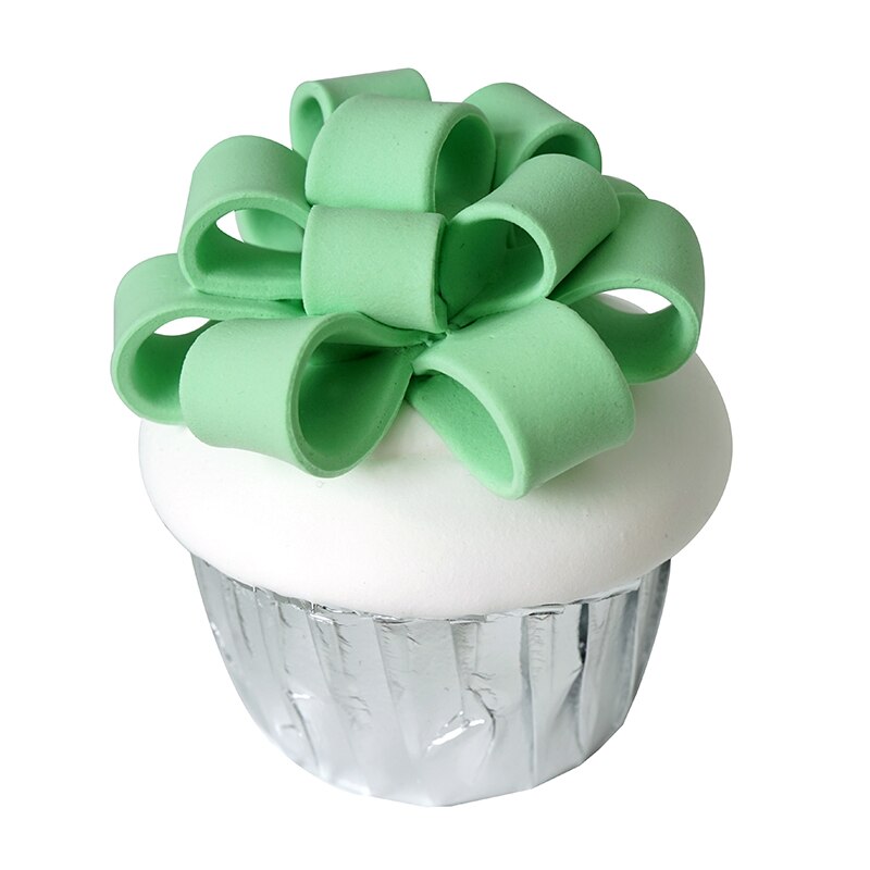 Lichtgroen simulatie cake cupcake model bruiloft dessert tafel simulatie cup cake: Roze