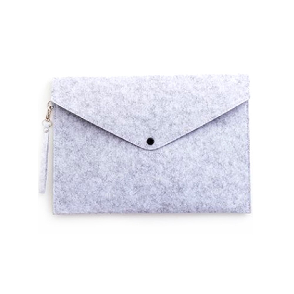 Tragbare Filz Halfter Umschlag Büro Aktentasche Dokument Tasche Papier fallen A4 Ordner Einfache schnappen auf Datei Tasche Umschlag Datei Paket