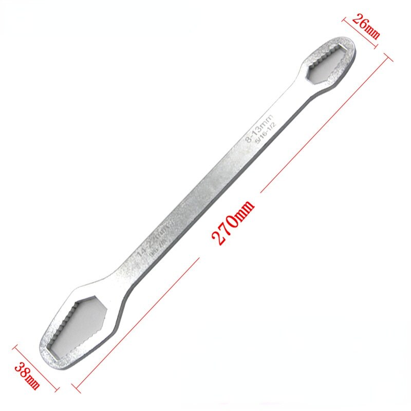 Universal Torx Wrench Adjustable Torque Wrench 8-22mm Ratchet Spanner for Bicycle Motorcycle Car Repair Tools Mechanical Tool