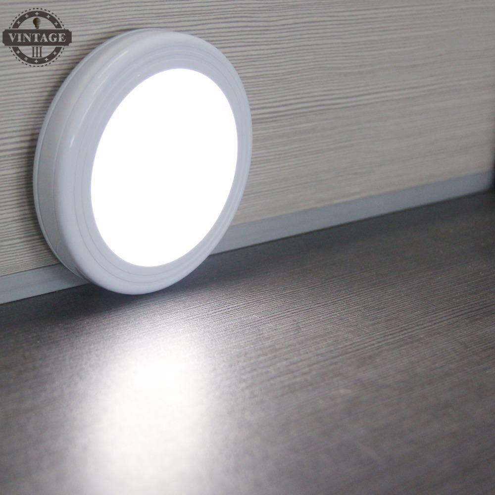 Motion Sensor Led Night Light Aaa Batterij Aangedreven Magnetische Infrarood Ir Auto On/Off Nachtkastje Hal Wc Nood Muur lamp