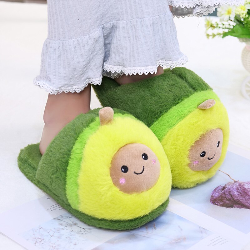 60Cm Ins Avocado Pop Leuke Fruit Knuffel Grote Super Zacht Kussen Kussen Cadeau Voor Kinderen schattige Gevulde Pop: about 30cm / avocado shoes