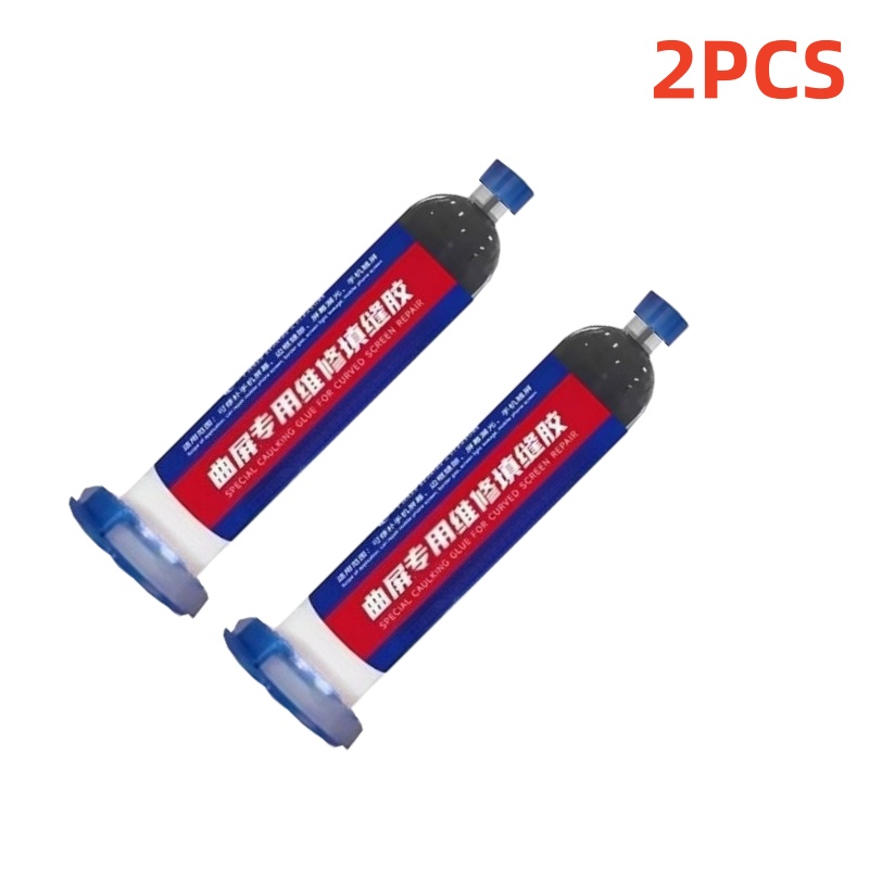 Colle de Réparation pour Téléphone - 10/30ML - Entretien Écran Courbé - Mastic Étanche - Application Plastique: Beige