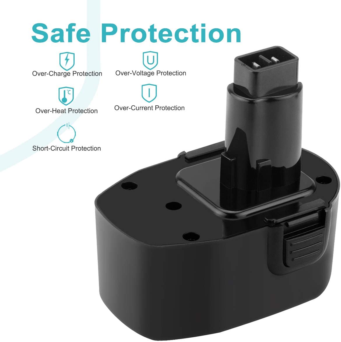 CulHye 3500mAh 14.4V Replacement Battery for Black &amp; Decker Firestorm PS140 14.4 Volt PS3600 FS1462F CRS144 Pod Style Battery