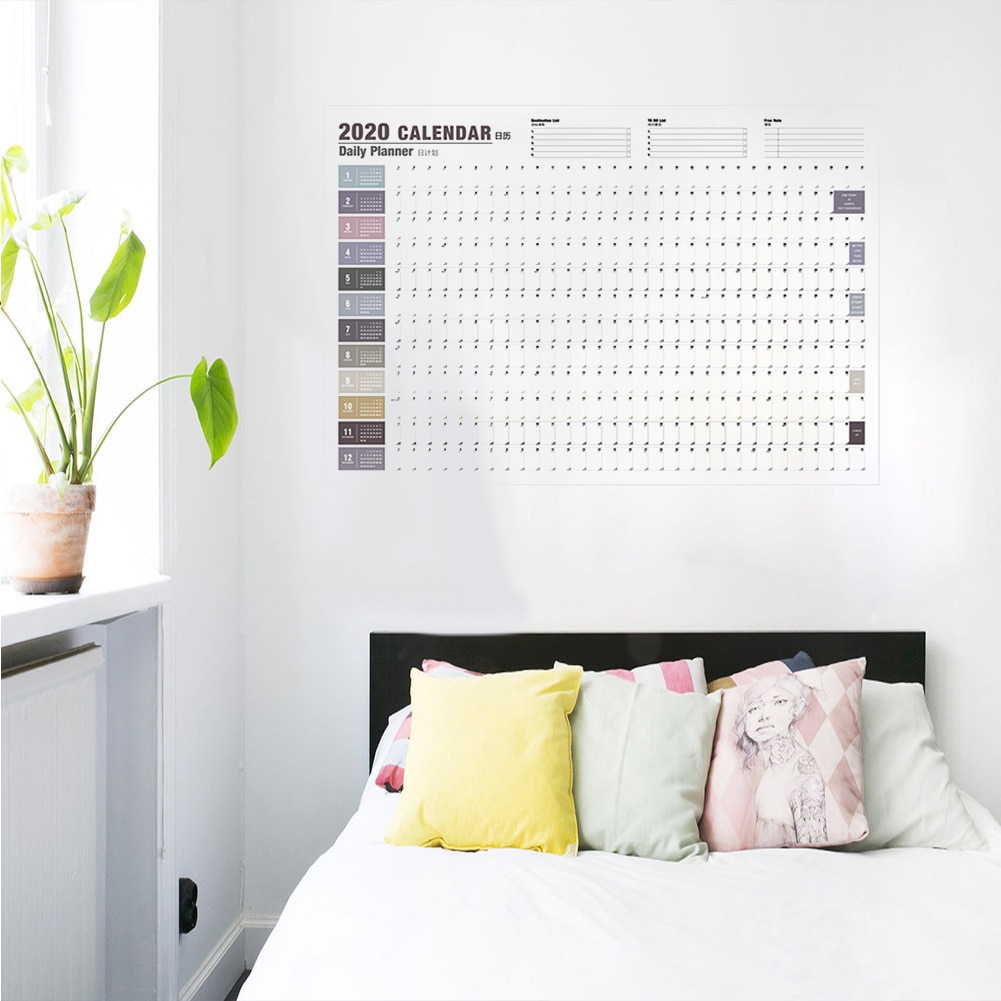 Kalender Papier Kalender Zauberstab Kalender 365 Tage Countdown Tagebuch Kalender Neue Kommen Studie Neue Jahr planen Zeitplan Organizer