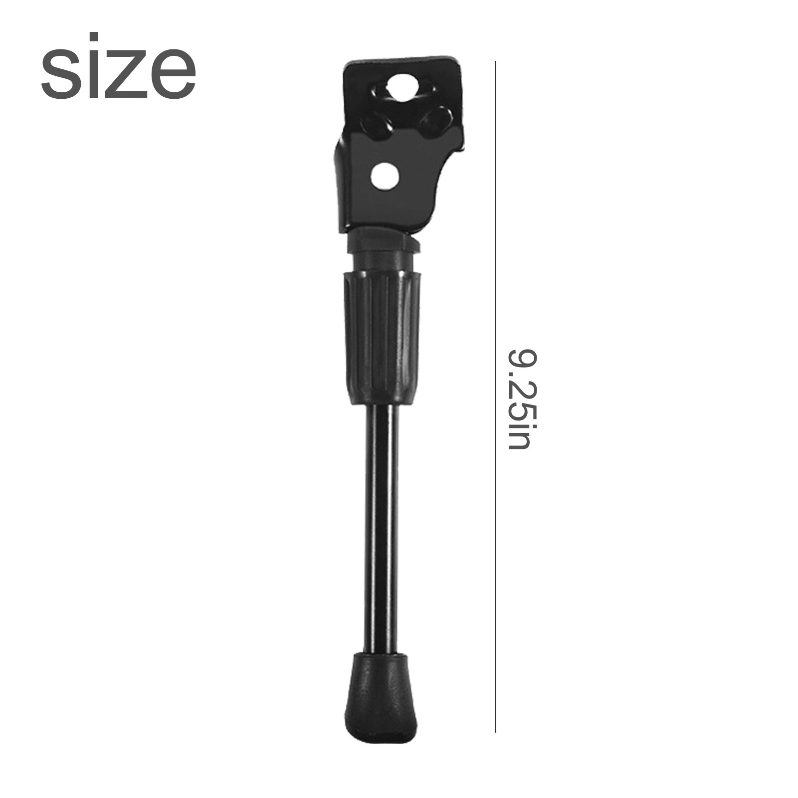 14/16/18/20 pulgadas negro bicicleta de los niños para pata de cabra lateral pie niños aparcamiento de bicicletas soporte de ciclismo pie de apoyo Brace piezas de bicicleta: 16 inch