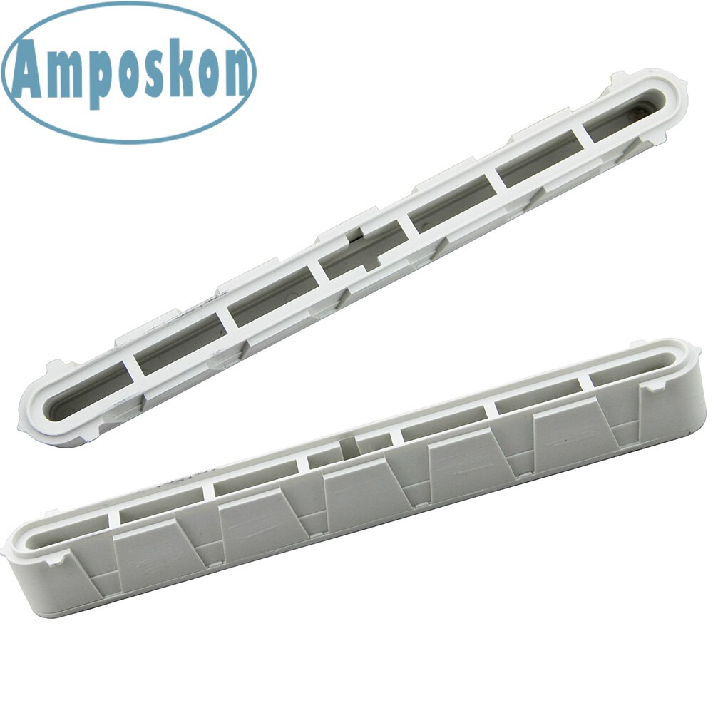 2PCS Style White/Black 10" Surfboard Fin Box Plastic For FCS Centre Longboard Fins Box Sup Board Accessories