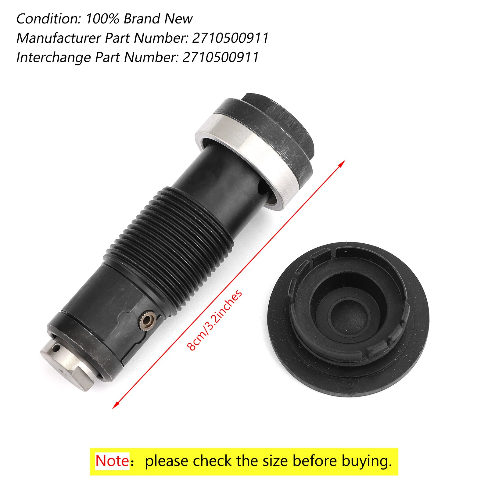 Areyourshop-tensor de corrente dentada para benz., acessórios e peças para benz w204, r171, c250, slk250, 2012, 2013, 2014.