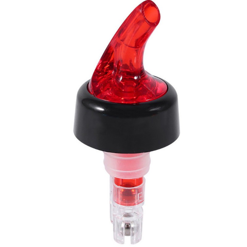 Moonshine Bear Measuring Pouring Tool Drinks Wine Cocktail Pourer Dispenser Alcohol Measuring Device Home Bar Accessories: red