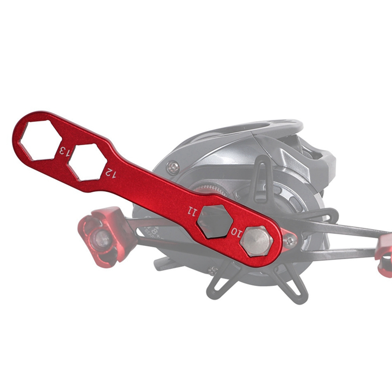 FSTE-Reel Bearing Remover Tool Spool Bearing Pin Remover te gebruiken Aluminium Spool Demontage Visapparaat