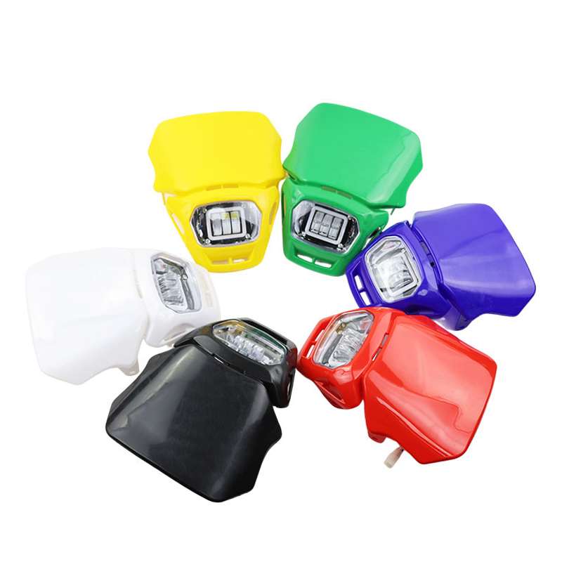 Schmutz Grube Fahrrad Zubehör Kunststoff LED Für sterben Meisten aus Straße Scheinwerfer Hochwertige Scheinwerfer Scheinwerfer Motorrad Moto-Cross Teile