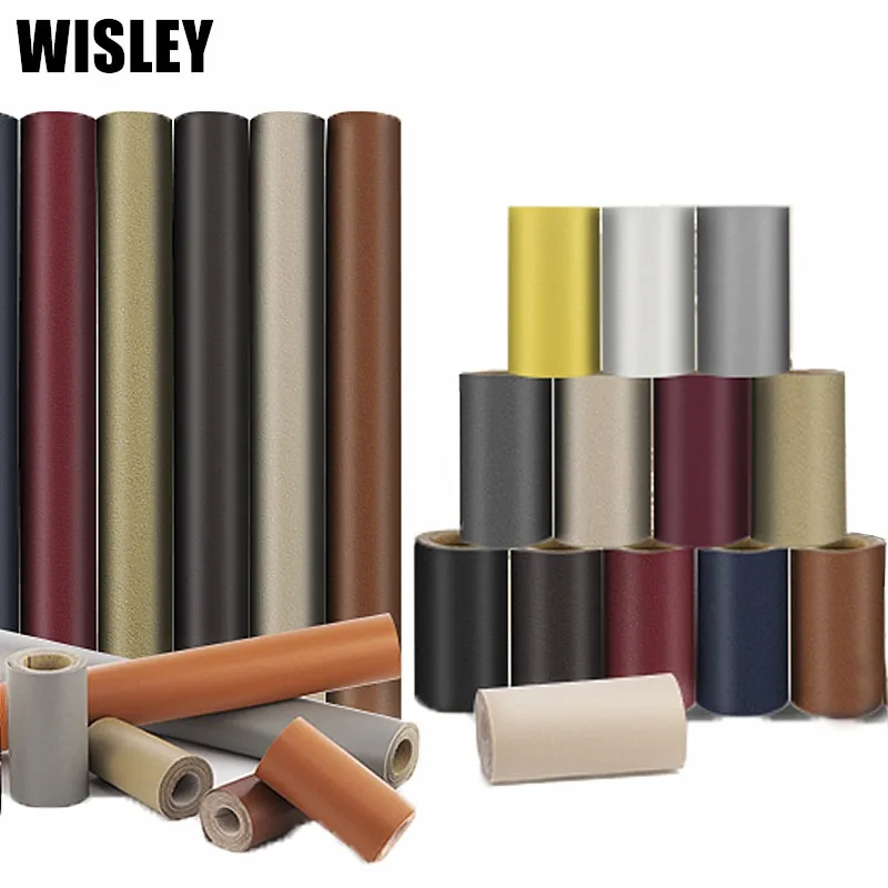 Zelfklevende reparatietape voor leer, geschikt voor banken, meubels, fauteuils en autostoelen. geavanceerde reparatieset voor pu-leer, sticker voor leer en stof.