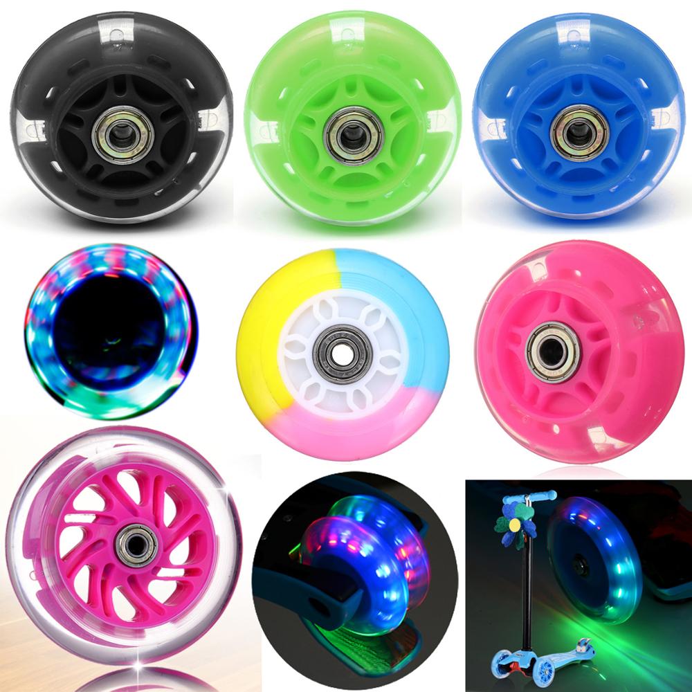 Scooter Wheel LED Flash Light Up Scooter Wiel voor Mini Scooter met 2 ABED-7 Lagers 100mm