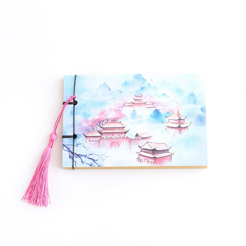1PC Vintage Retro Chinese Style Notebook Sketchbook Journal Diary Book Notepad Weekly Planner Stationery Office School Supplies: 9