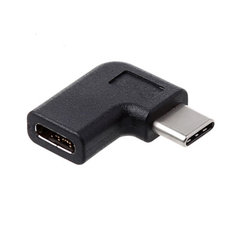 90 Degree USB C Type C Male to Female Adapter Right & Left Angled USB-C USB 3.1 Type-C Male to Female Extension Adapter