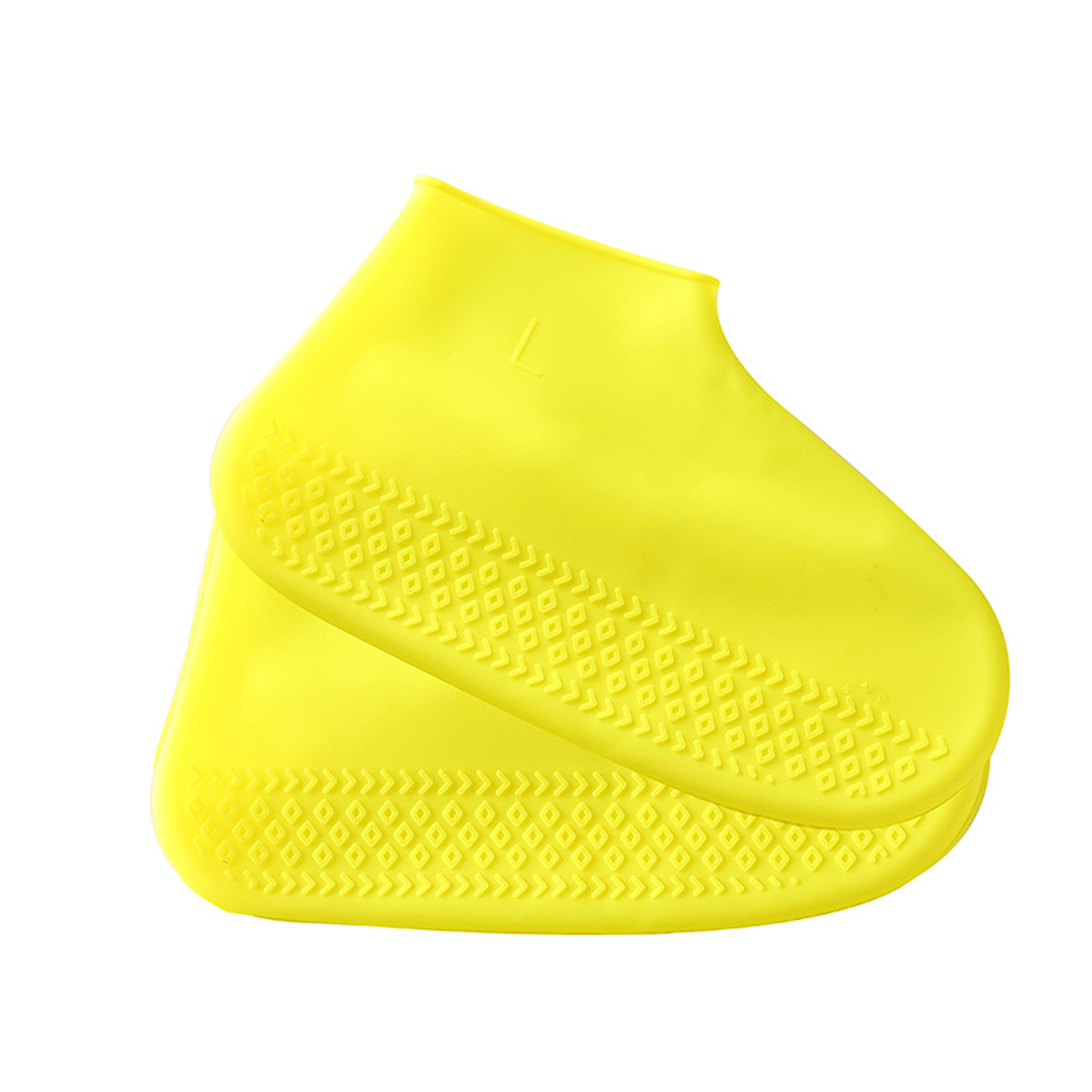 Shoe Cover Silicone Anti-Shoe Cover Water Unisex Shoe Cover Non-Slip and Durable Rain Shoes Cover (S/M/L): Yellow / S