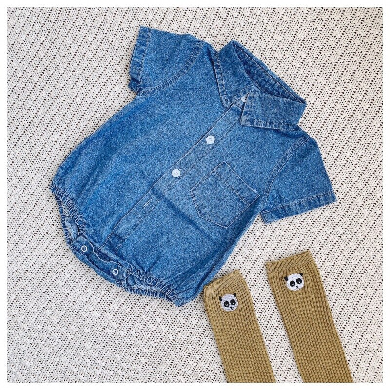 Pelele de verano para bebé recién nacido, ropa de Color sólido, peleles de algodón de manga corta, pelele para niño de 0 a 24 meses: 90