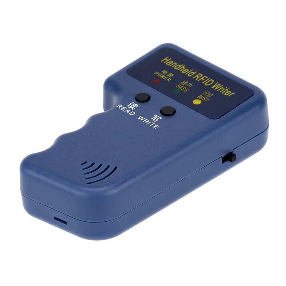 Programador RFID portátil de 125KHz, duplicador, copiadora, escritor, lector, grabador de tarjetas de identificación, clonador y llave para sistema de Control de acceso de puerta