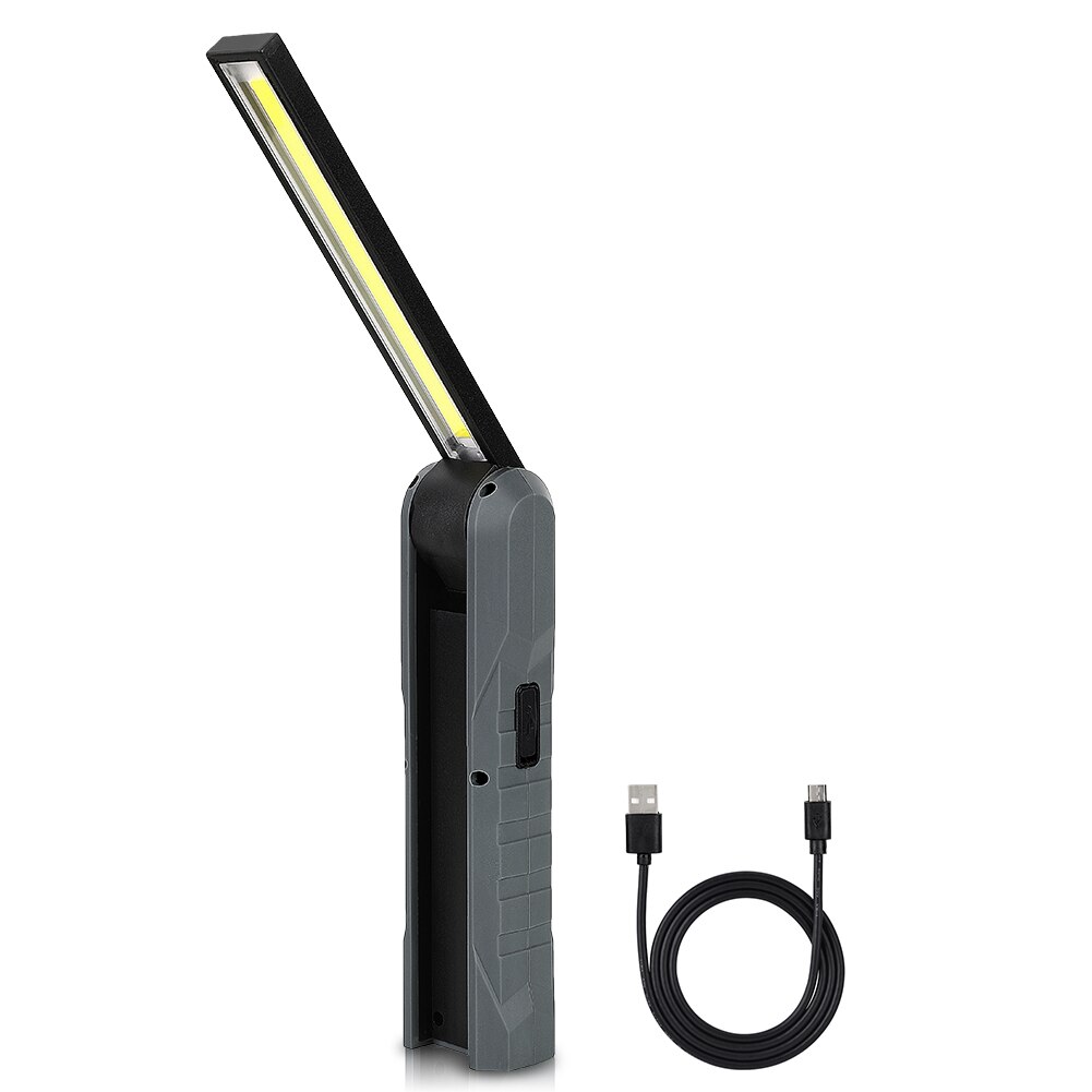 Led Work Light Portable COB Worklight Lamps Work Lamps Werklamp Flashlight Working Light Searchlight USB Rechargeable 3W LED