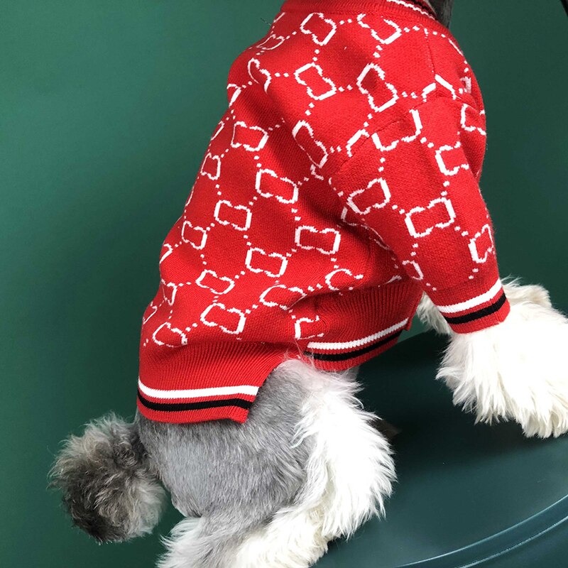 Pull classique pour chiens, doux, carlin pour animaux de compagnie, Costume, Chihuahua, Cardigan, pull en tricot pour petits chiens, Bulldog, tenue décontractée