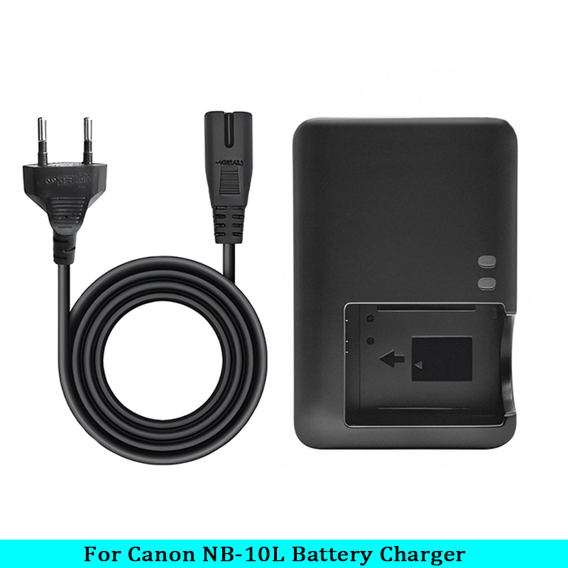 Chargeur CB-2LCC CB-2LCE pour batterie NB-10L IL PowerShot SX40 HS ; SX50 HS ; SX60 HS ; G1X ; G3X; G15; CB-2LC pour appareil photo G16