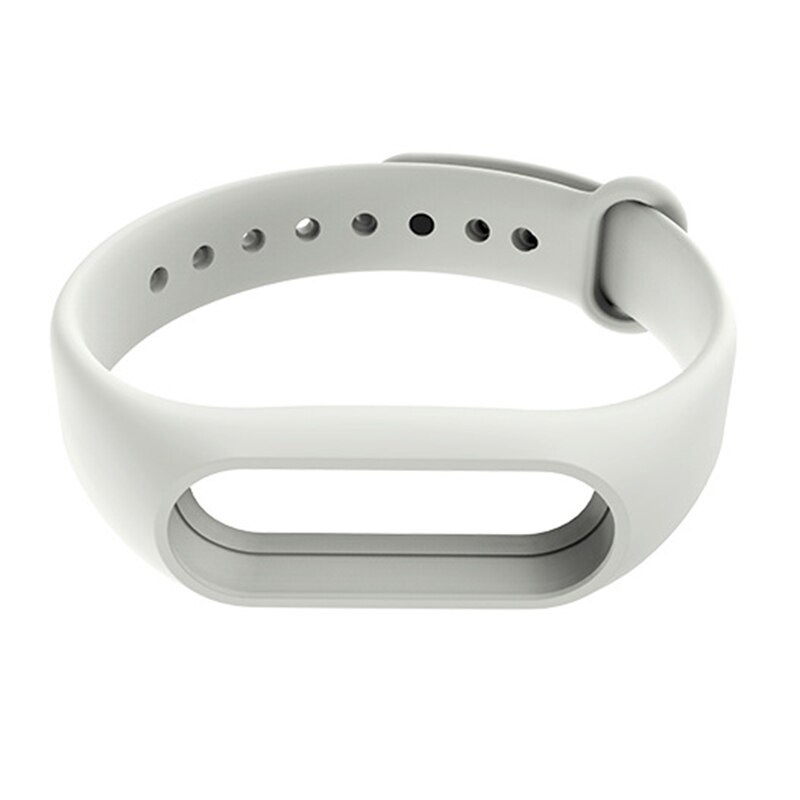 11 Colors For Xiaomi Mi Band 2 Durable Silicone Sport Watch Band Watch Strap Replacement Strap Smart Accessories: 01