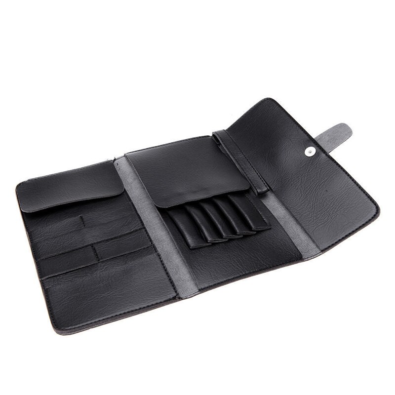 Goede Pu Leer Kappers Gereedschap Tassen Haar Schaar Case Pouch Houder Haar Styling Tools Accessoires Voor Kapper: Default Title