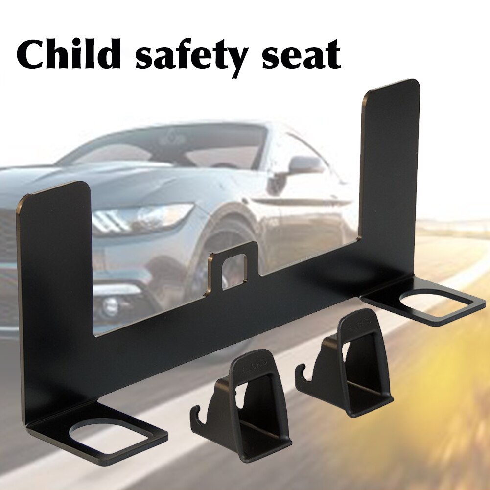 Klink Interface Auto Hard Interieur Klink-Interface Kinderzitje Stalen Riem Connector Voor Isofix Auto Bescherming Type Auto