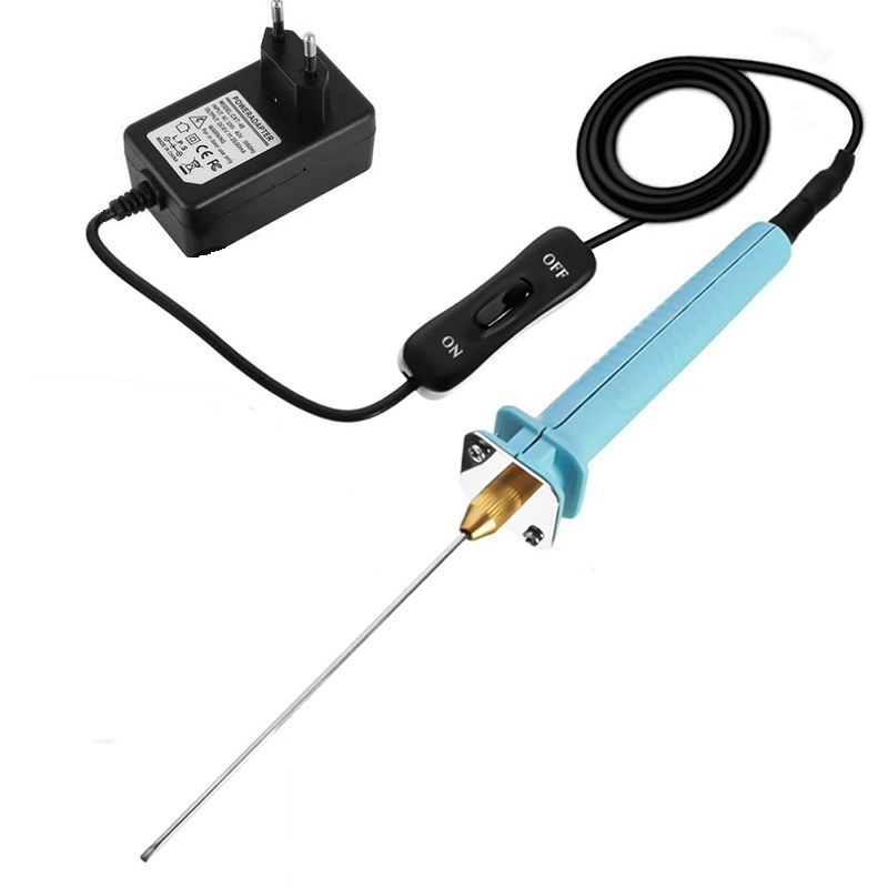 Electric Foam Cutter 10cm 15W Polystyrene Styrofoam Knife Wire Foam Cutting Pen US EU Plug: EU Plug