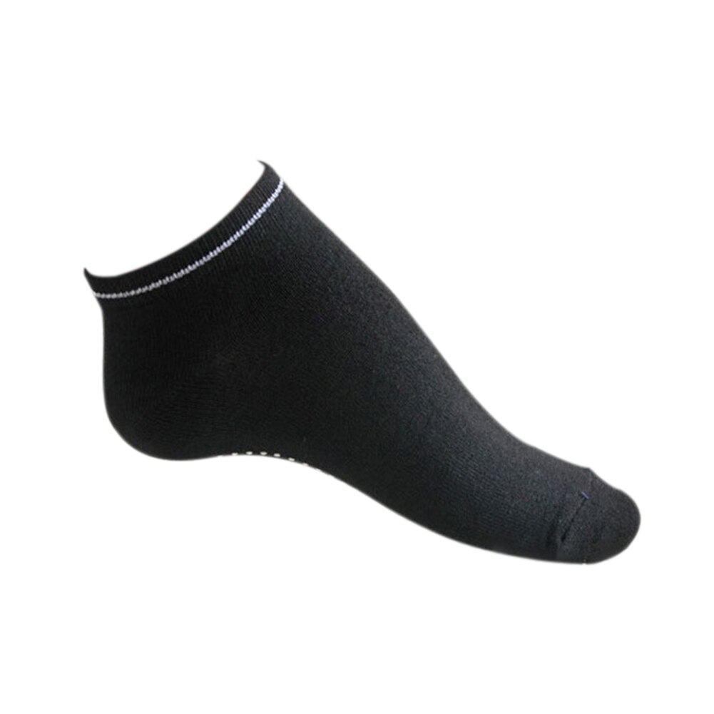 Damen-yogasocken, sport-antirutschsocken, unisex-socken mit bonbonmuster, atmungsaktive pilates-socken, ballettsocken, tanzschuhe: Schwarz